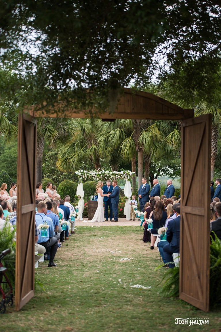 CJ & Ashton The Barn at Rembert Farms Wedding Photographer Josh Haltam